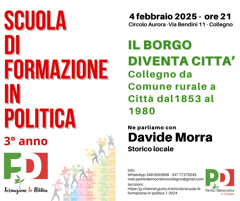 Scuola di Formazione in Politica 4 Febbraio 2025